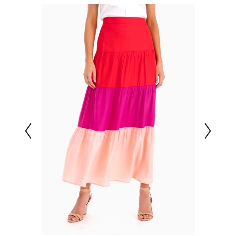 MARIE OLIVER Color Block Greta Skirt